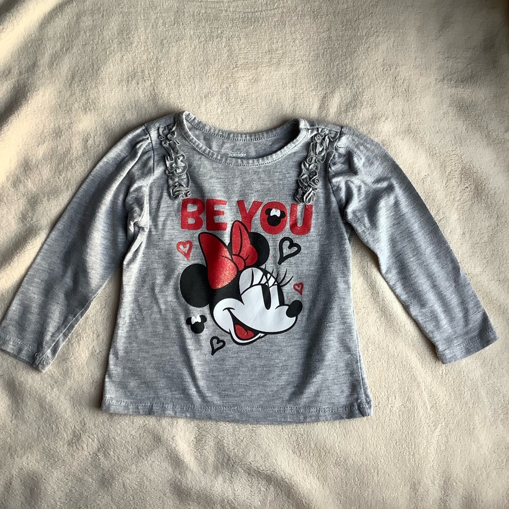 Disney Minnie Mouse Long Sleeve Tee 2T